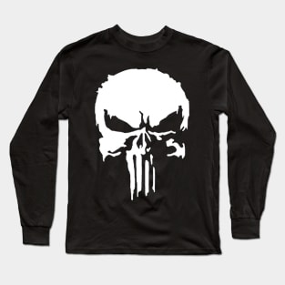 Skull Face Long Sleeve T-Shirt